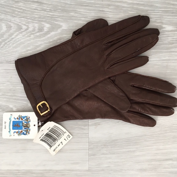 Portolano Brown Leather Glove - Picture 2 of 6